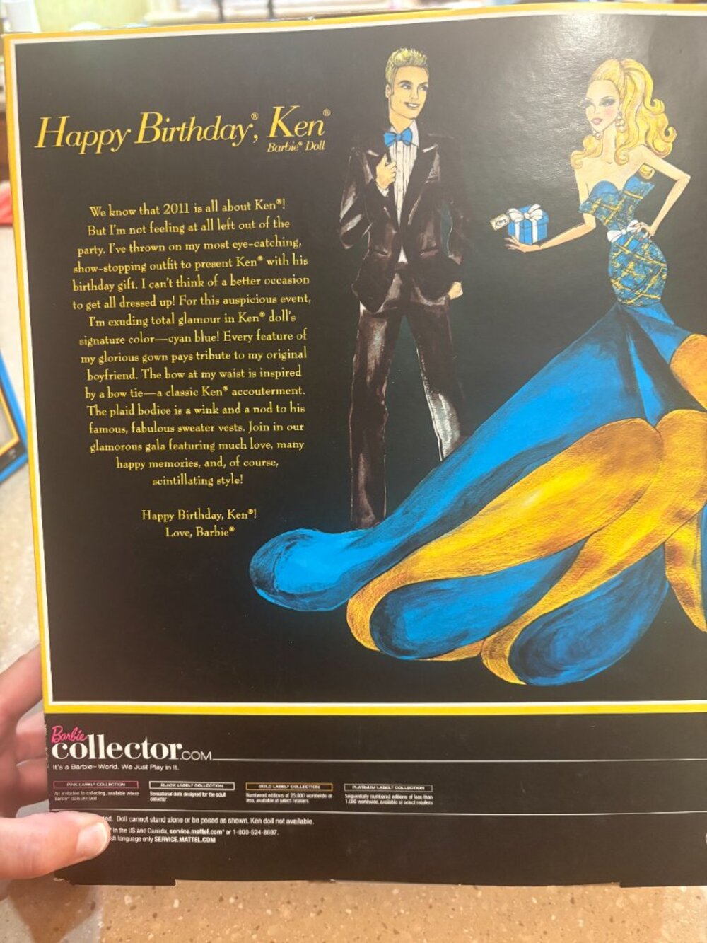 Barbie Pink Label Collector Edition 2011 - Picture 4 of 6